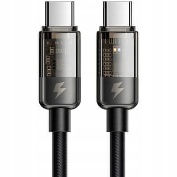Mcdodo MCDODO USB-C KABEL ZA APPLE MACBOOK HITRO POLNJENJE USB TIPA C 100W 1M VODIL