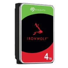 Seagate IronWolf NAS trdi disk (HDD), 4 TB, SATA 6 Gb/s, 256 MB (ST4000VN006)