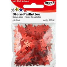 Meyco konfetne zvezdice srebrne 450 kosov