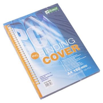 shumee Prozoren ovitek D.rect 150 A4 100 listov PVC
