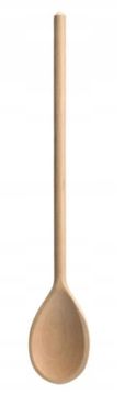shumee Švedska lesena kuhinjska žlica, naravna, 12 cm