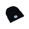 VivoVita Beanie Light – kapa z lučko (USB), črna