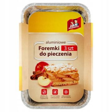 shumee Aluminijasti pekači Jan Niezbędny, 3 kosi