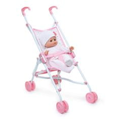 Petitcollin Petites Fleurs zložljivi voziček (za punčke do 52 cm)
