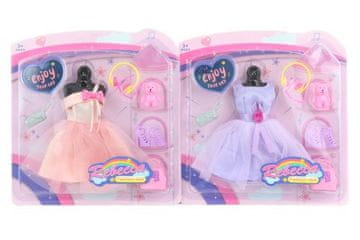 Obleke za lutko z dodatki