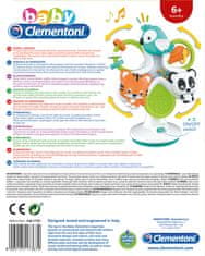 Clementoni BABY Interaktivni vrtiljak z živalmi