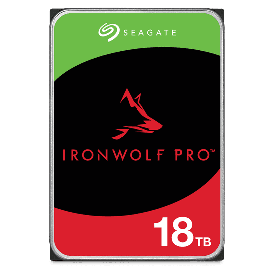 Seagate IronWolf PRO NAS trdi disk (HDD), 18 TB, SATA 6 Gb/s, 256 MB (ST18000NT001)