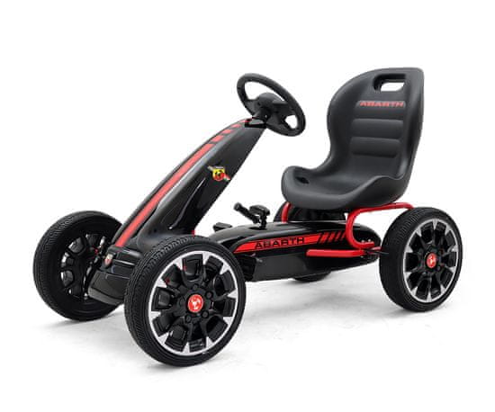 shumee Gokart na pedala Abarth Black