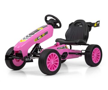 shumee Milly Mally Rocket Pink Pedal Go-Kart