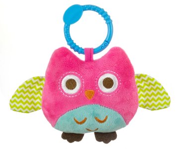 shumee Plišasti obesek Sova - Happy owl - 2552 ROZA