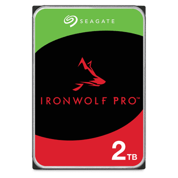 Seagate IronWolf PRO NAS trdi disk (HDD), 2 TB, SATA 6 Gb/s, 256 MB (ST2000NT001)