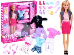 Anlily Punčka Anlily z oblačili in dodatki ZA2457