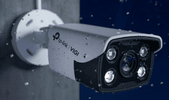 TP-Link VIGI C340 2.8mm zunanja nadzorna kamera, dnevna/nočna, 4MP, LAN, QHD, bela
