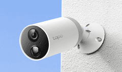 TP-Link Tapo C400S2 3,15 mm zunanja nadzorna kamera, dnevna/nočna, brezžična, WiFi FHD, črno/bela, 2 kosa