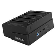 Orico Dock za trdi disk Orico Clone 2,5 / 3,5-palčni 4 zalivi USB3.0 1 do 3 (črna)