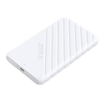 Orico Orico 2,5" ohišje za trdi disk / SSD, 6 Gb/s, USB-C 3.1 Gen1 (belo)