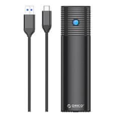 Orico Ohišje za zunanji disk M.2 SATA, Orico PWM2-BK-EP, USB-C, 5 Gb/s (črno)