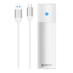 Orico Ohišje za zunanji disk M.2 SATA, Orico PWM2-WH-EP USB-C, 5 Gb/s (srebrno)