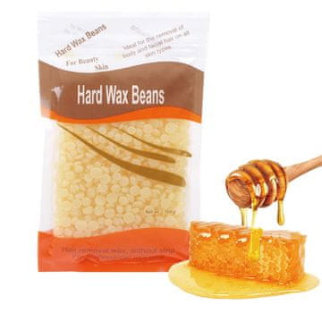shumee Trdi depilacijski vosek, rumen, temen, "Sweet Honey" 100 g