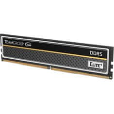 TeamGroup Elite Plus pomnilnik (RAM), DDR5, 8 GB, 4800 MHz, CL40, 1,1 V (TPBD58G4800HC40016)