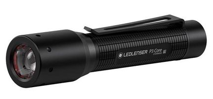  Ledlenser P3 Core ročna baterijska svetilka, črna