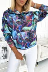 Numoco Ženska bluza 390-1, modra, XL