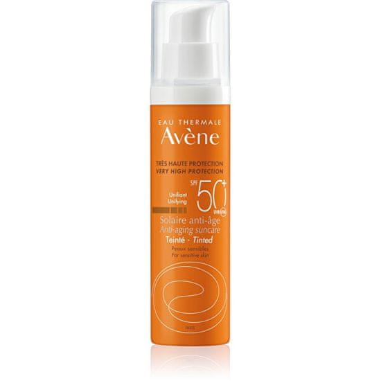 Avéne Zaščitna krema za obraz z učinkom proti gubam SPF 50+ (Anti-Aging Sun Care ) 50 ml