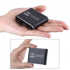 Northix 1x2 HDMI razdelilnik - 3D / 1080p / 4K 