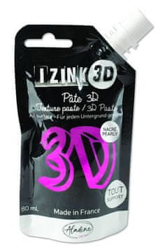 Aladine Pasta za odtiskovanje 3D IZINK - orhideja, biserno rožnata, 80 ml