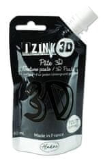 Aladine Pasta za reliefno tiskanje 3D IZINK - kaviar, črna, 80 ml