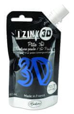 Aladine Pasta za reliefno tiskanje 3D IZINK - iris, modra, 80 ml