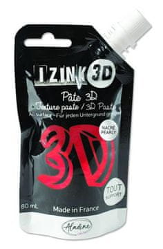 Aladine Pasta za odtiskovanje 3D IZINK - tulipan, biserno rdeča, 80 ml