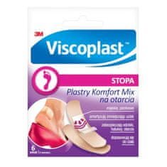 shumee Viscoplast Comfort obliži za odrgnine mešanica 6 kos