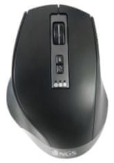 NGS SPELL KIT/ Brezžični komplet/ Tipkovnica, miška/ USB/ USB-C/ BT/ črna/ CZ+SK postavitev