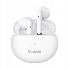 Mcdodo Telefonske slušalke, brezžične, v ušesih, z ohišjem, Bluetooth 5, bele Mcdodo HP-8030