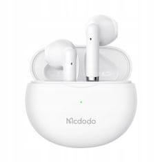 Mcdodo MCDODO BREZŽIČNE SLUŠALKE BLUETOOTH V UŠESIH 5 Z MIKROFONOM V BELEM OHIŠJU