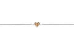 BeWooden ženske zapestnica Lini Bracelet Heart S/M 17-21 cm