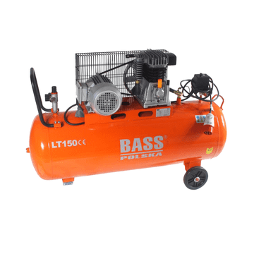 shumee Zračni kompresor 150 l, 400 V, 450 l/min, dvojni bat