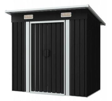 shumee Vrtna hišica 1,2 x 1,9 x 1,8 m, siva