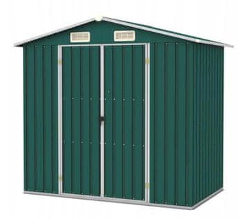 shumee Vrtna hišica 2,6 x 2,6 x 1,9 m, zelena