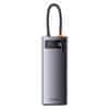BASEUS Vozlišče 6w1 serije StarJoy, USB-C do HDMI + 3 x USB 3.0 + USB-C PD + RJ45