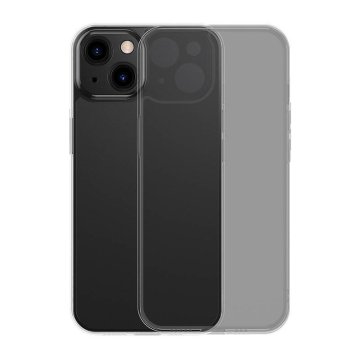 BASEUS ohišje iz matiranega stekla za iPhone 13 (črno) + kaljeno steklo
