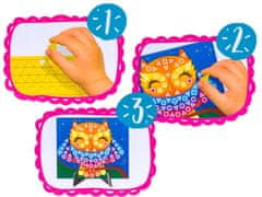 JOKOMISIADA Kreativna nalepka penasta mozaika SOVA ZA2127