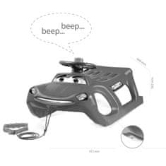 Prosperplast Sani Zigi-Zet Steering Rdeče