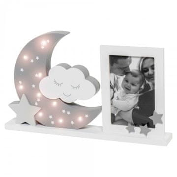 Dooky fotografski okvir z osvetlitvijo LED Moonlight Frame Grey