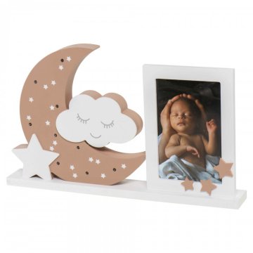 Dooky Fotografski okvir z LED osvetlitvijo Moonlight Frame Brown