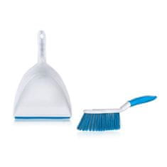 BRILANZ Metla + zajemalka za prah z gumo, plastika, MO/BI EXCLUSIVE