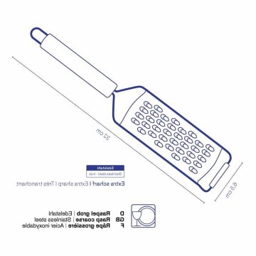 Kela Strgalo Kela KL-12574 grobo Rondo iz nerjavečega jekla 6 mm