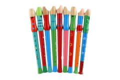Teddies Flavta iz poslikanega lesa 33cm