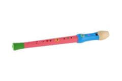 Teddies Flavta iz poslikanega lesa 33cm